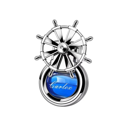 Picture of New Car Perfume Long -Lasting Fragrance Aromatherapy Outlet Cycling Perfume Fan Rotation Custom Car Air Freshener