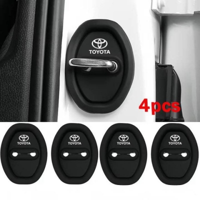 Picture of 4Pcs Toyota Silicone Car Door Lock Protection Cover