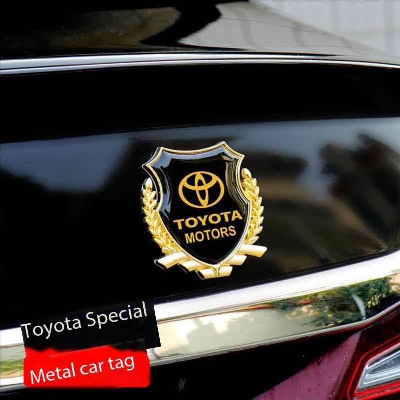 Picture of 3D Metal Car Body Trunk Sticker Emblem Badge Decals Decoration For Toyota