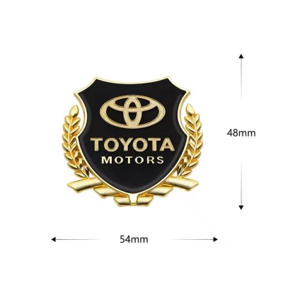 Picture of 3D Metal Car Body Trunk Sticker Emblem Badge Decals Decoration For Toyota