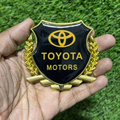 Picture of 3D Metal Car Body Trunk Sticker Emblem Badge Decals Decoration For Toyota