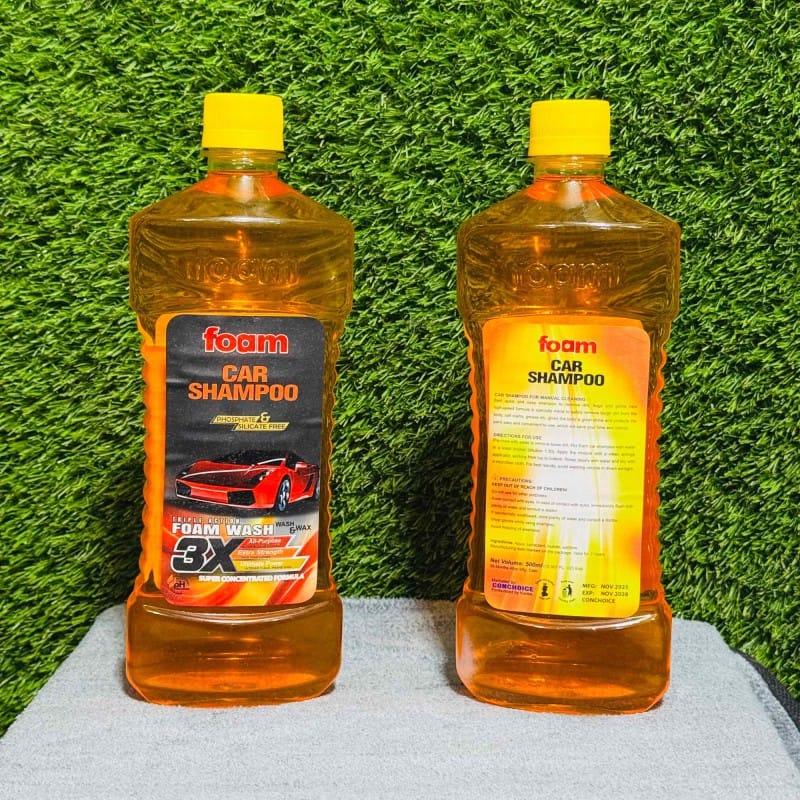 Picture of Premium Quality Car & Bike Foam Shampoo 500 ML For Paint Care Long time Shining