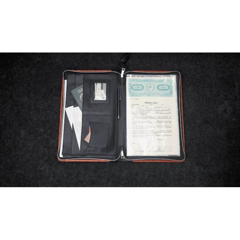 Picture of Premium Quality PU leather Smart Documents Organiser