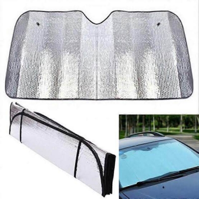 Picture of Car Sun Shade UV Protection Curtain Car Sunshade Film Windshield Visor Front Windshield Sunshade Cover