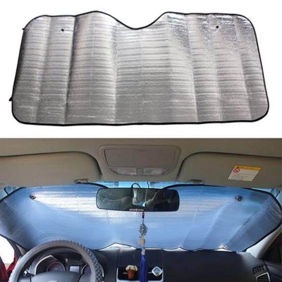 Picture of Car Sun Shade UV Protection Curtain Car Sunshade Film Windshield Visor Front Windshield Sunshade Cover
