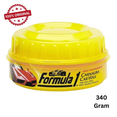 Picture of Car Wax | Formula1 High Performance Carnauba Car Wax Paste- 340G | High Gloss Shine, Water Beading With UV Protection