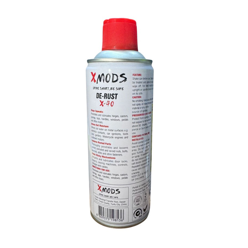Picture of X-MOD DE RUST Lubricant 450ml for Car Bike Motorcycle and Any Type of Rust