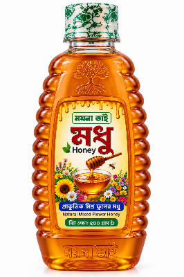 Picture of Natural Mixed Flower Honey (প্রাকৃতিক মিশ্র ফুলের মধু) 500gm