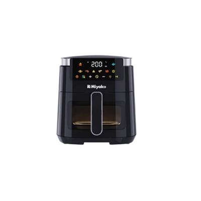 Picture of Miyako Touchscreen 6 Ltr Air Fryer with Digital Display Hot Air Fryer without Oil, Faster Preheating,  Easy Cleaning-AF-5012 ( 2 Years Offical Warranty)