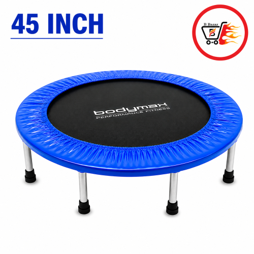 Picture of Trampoline 45 Inch Black and Blue BD Price
