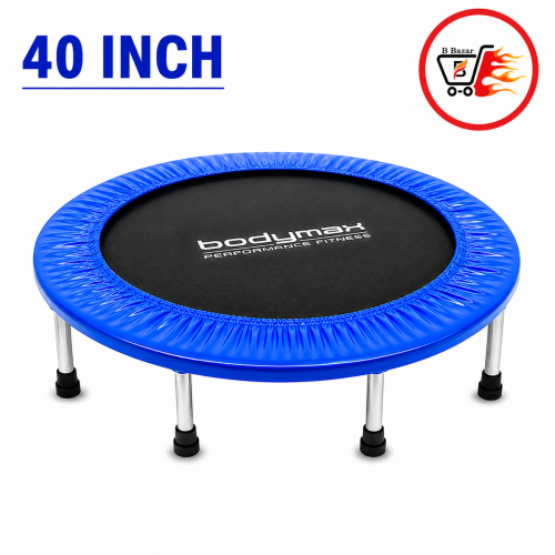 Picture of Trampoline 40 Inch Black and Blue BD Price

