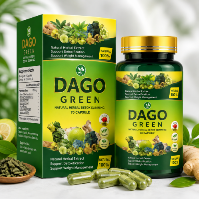 Picture of Dago Green Natural Herbal Detox Slimming 70 Capsule
