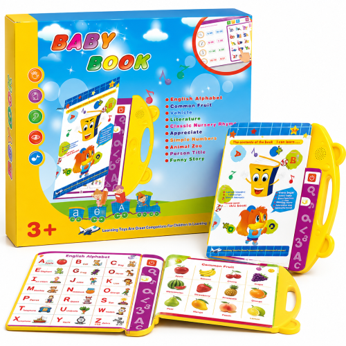 Picture of Interactive Electronic Baby Book Sound Toy for Kids (Age 3+)
