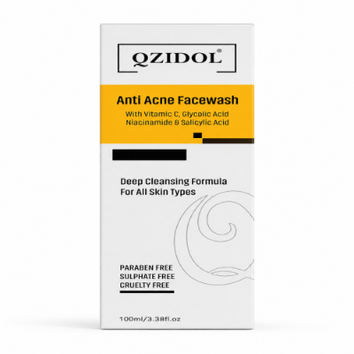 Picture of QZIDOL Anti Acne Face Wash with Salicylic Acid & Niacinamide 100ml
