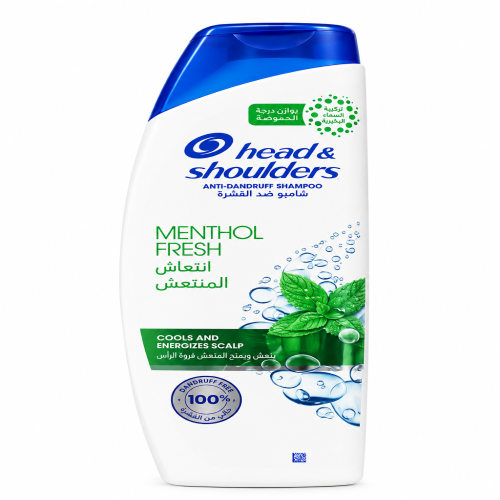 Picture of Head & Shoulders Menthol Fresh Anti-Dandruff Shampoo 400ml (Uk)
