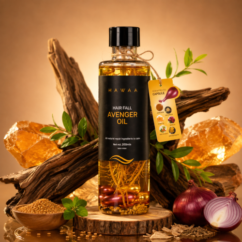 Picture of HAWAA Hair Fall Avenger Hair Oil 200ml
