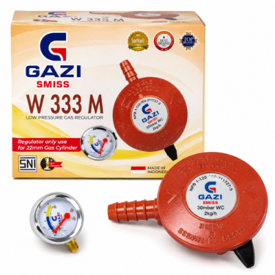 Picture of GAZI SMISS W333M Low Pressure Gas Regulator 22mm
