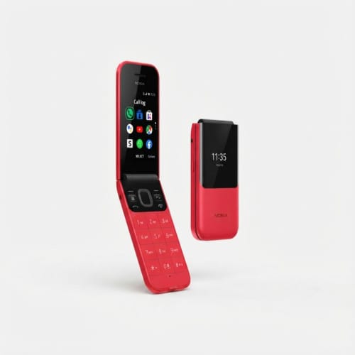 Picture of Nokia 2720 Classic Flip Mobile Phone - 1500 mAh Battery

