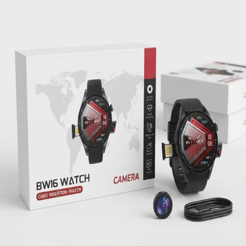 Picture of BW16 Watch with Camera & SIM Card Insertion
