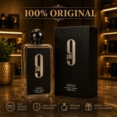 Picture of afnan 9 pm for men eau de parfum 100ml,,100% orginal