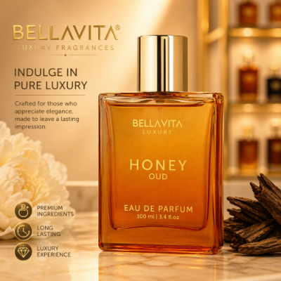 Picture of BellaVita Honey Oud Eau De Parfum Unisex Perfume 100ml