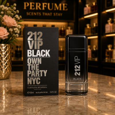 Picture of Carolina Herrera 212 VIP Black For Men 100ml