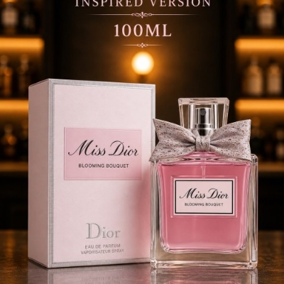 Picture of Christian Dior Miss Dior Blooming Bouquet Eau De Toilette for Women – 3.4 oz / 100ML Floral Fresh Fragrance