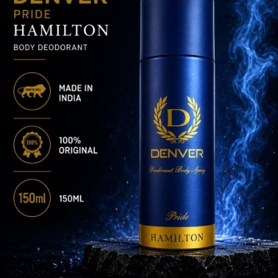 Picture of DENVER - Hamilton Pride Deodorant Body Spray | Long Lasting Deodorant for Men - 165ML