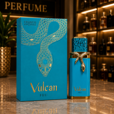 Picture of French Avenue Vulcan Feu Oriental Woody Eau de Parfum for Men – 100ML Luxury Long-Lasting Fragrance