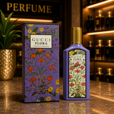 Picture of Gucci Flora Gorgeous Magnolia Eau De Parfum Spray for Women