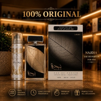 Picture of Lattafa Najdia for Men - Eau De Parfum - 100 ml ,,100% orginal product