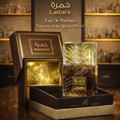 Picture of Lattafa Unisex Khamrah Qahwa EDP Spray 3.4 oz Fragrances 100ml
