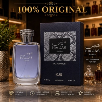 Picture of Rasasi Hawas EDP for Men 100ml,,100% Orginal