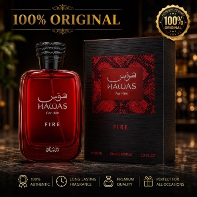 Picture of Rasasi Hawas Fire for Him EDP 100ml,, 100% Orginal