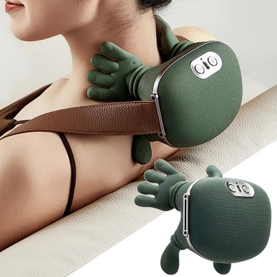 Picture of 2026 Bionic Neck Shoulder Massager N7 Kneading Massager Shawl 3-Level Modes Neck Cervical Waist Leg Body Muscles Massage Pillow