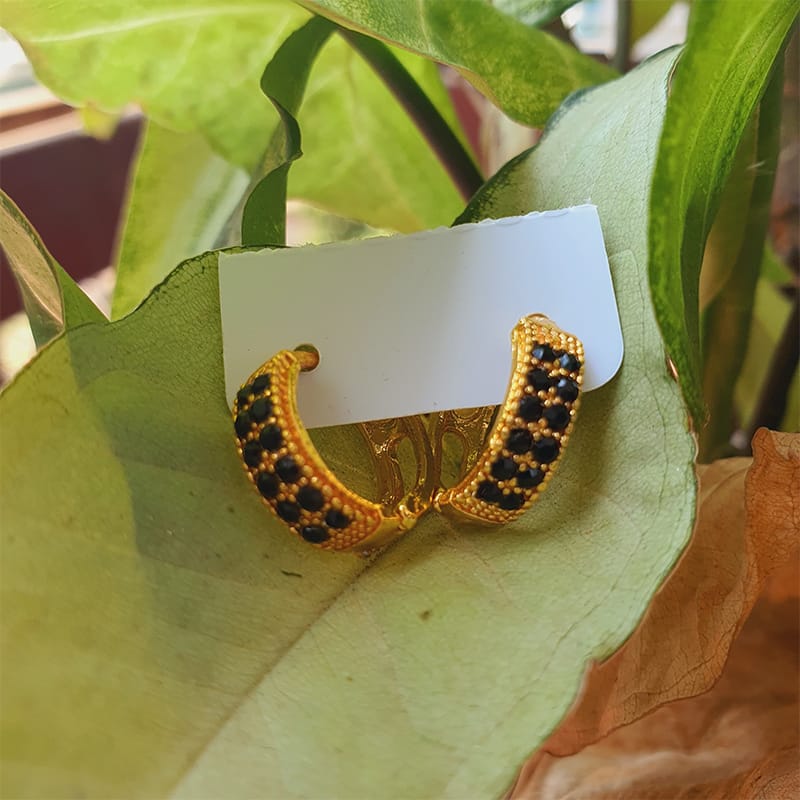 Picture of Ear Rings Set 3 Pairs / 6 Pcs Stylish ans Small metal Stud Earrings - Women 10 MM