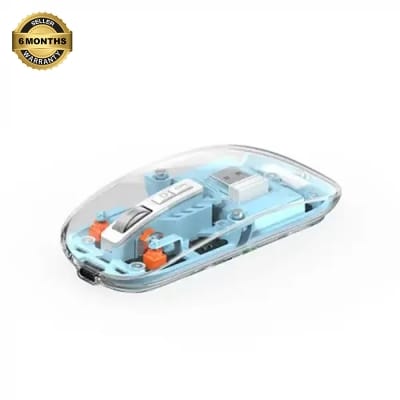 Picture of WiWU WM105 Crystal Transparent Magnetic Wireless Mouse