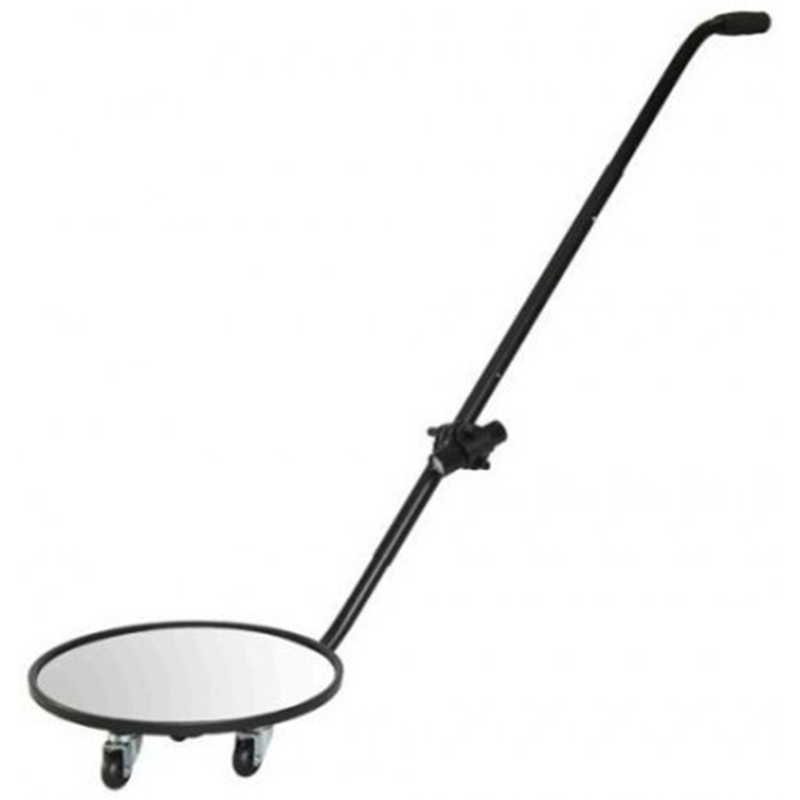 Picture of Shatterproof Convex Shaped Under Car Search Mirror-Black