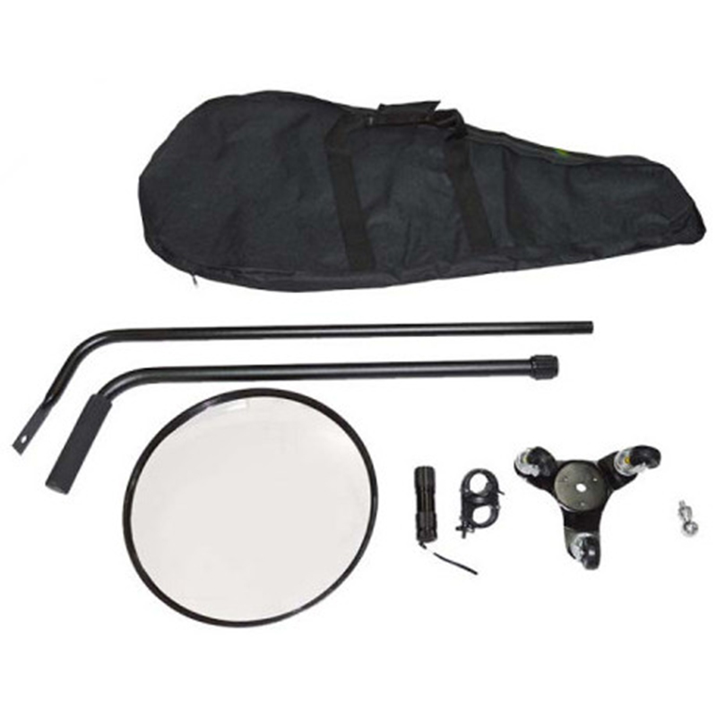 Picture of Shatterproof Convex Shaped Under Car Search Mirror-Black