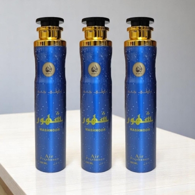Picture of Hadia Mashhoor Air Freshener – 3pcs 300ml Arabic Spray for Clean, Long-Lasting Fragrance