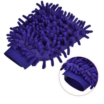 Picture of Reusable Scratch-Free Cleaning Gloves Microfiber Chenille Multicolor-Multicolor