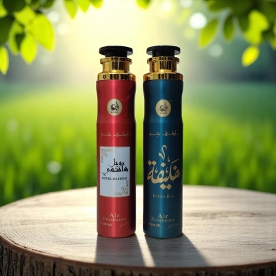 Picture of Hadia ROYEL HASHIMI & KHALIFA Combo | 2pcs x 300ml | Arabic Air Freshener Spray