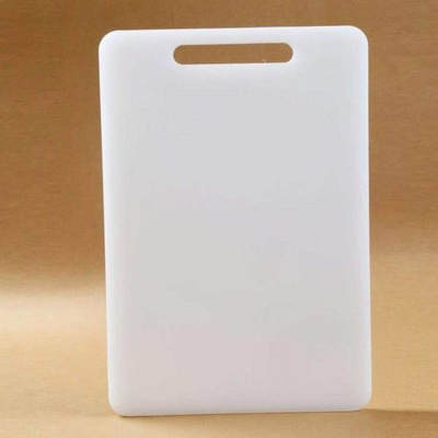 Picture of (36*23*1cm, M )Chopping Board for Vegetable and Fruits | Plastic Chopper Cutter Board | Cutting Board for Kitchen | Vegetables Meat - White-White