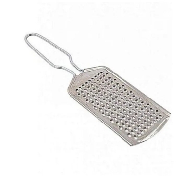 Picture of Multifunctional Stainless Steel Rectangular Cheese Grater Chocolate Lemon Fruit Peeler Durable Kitchen Gadget-Silver