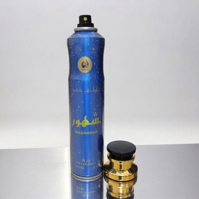 Picture of Hadia Mashhoor Air Freshener 300ml – 1pcs Arabic Fragrance Spray for Home, Office, and Car