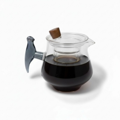 Picture of Elegant Glass Pour-Over Coffee Maker & Tea Infuser
