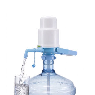 Picture of Fast Transfer Portable Plastic Manual operated Hand Press Water Pump For 5 Gallon-Multicolor