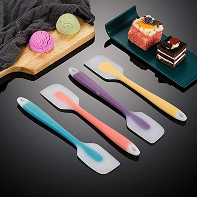 Picture of Silicone Spatulas Heat Resistant Flexible Spatula 450F - FDA Grade Premium Kitchen Utensils with Good Grip-Multicolor