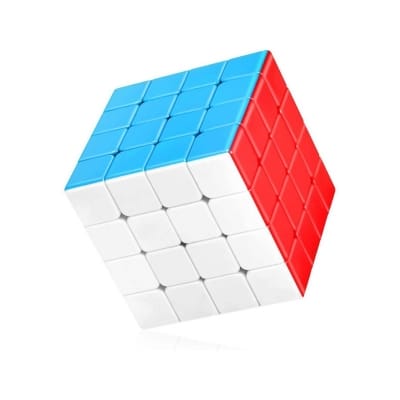 Picture of Magic Cube 4x4 Puzzle Speed Cube Toys Stickerless-Multicolor
