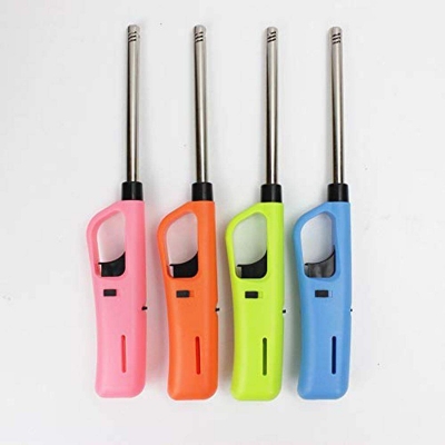 Picture of Flammable and Refillable Gas Lighter for Kitchen, Gas Stove-Multicolor